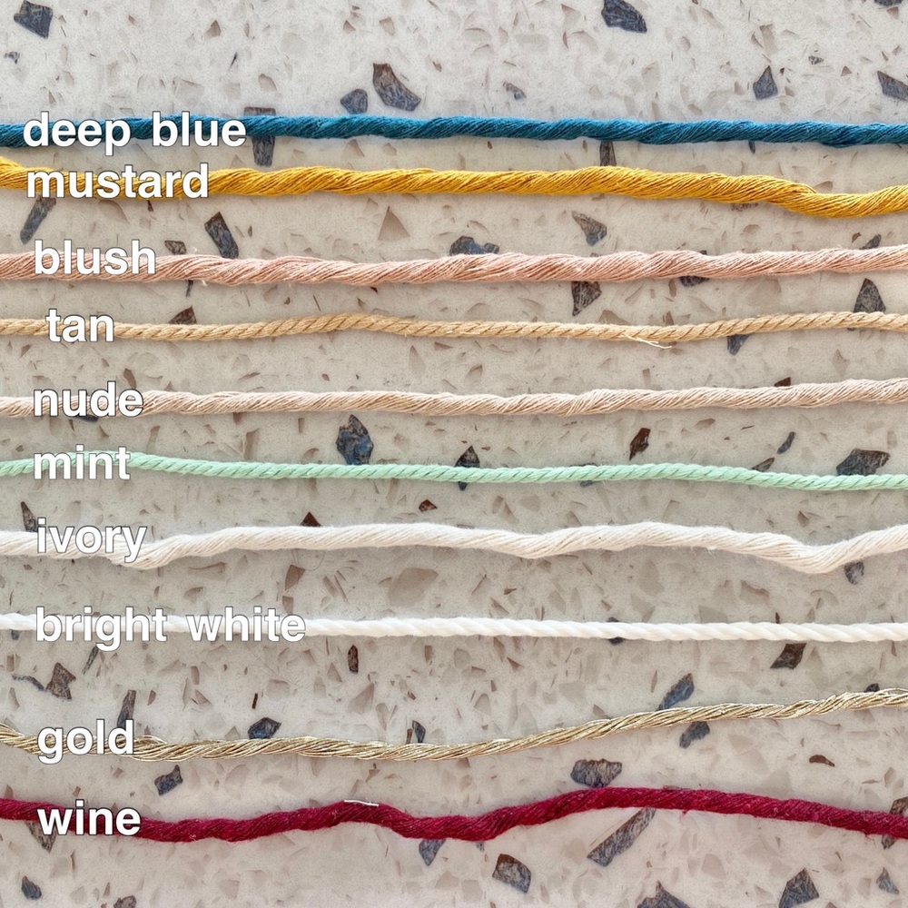 ✨🆕✨ handmade macrame earrings - Picture 3 of 3